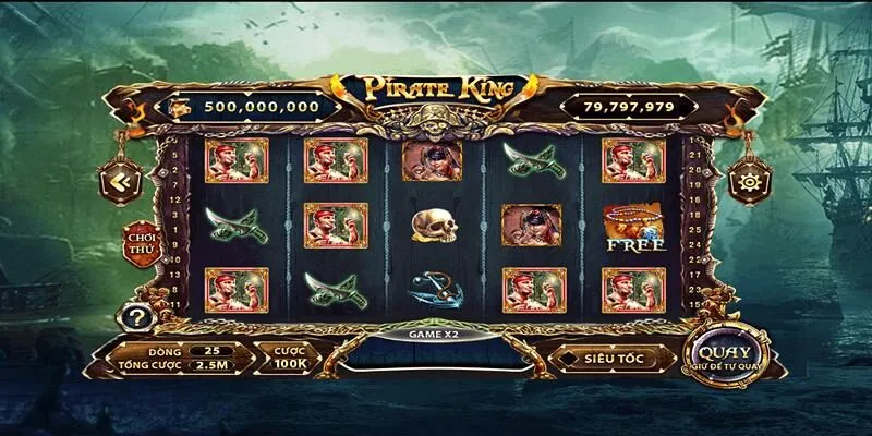 Luật lệ và biểu tượng của nổ hũ Pirate King